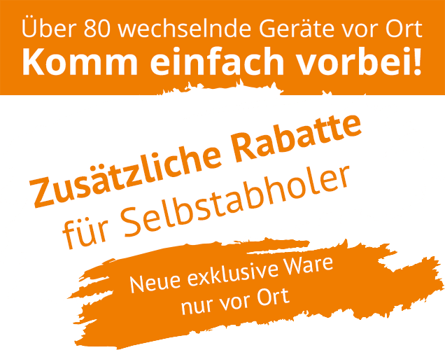 Zusätzliche Rabatte für Abholer